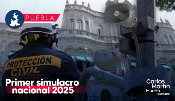 Puebla se prepara para el primer Simulacro Nacional 2025: Todo lo que debes saber
