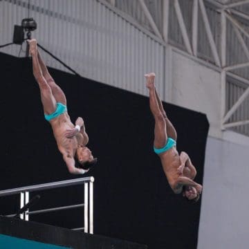 Randal Willars y Kevin Berlín suben al podio en la Copa del Mundo de Clavados