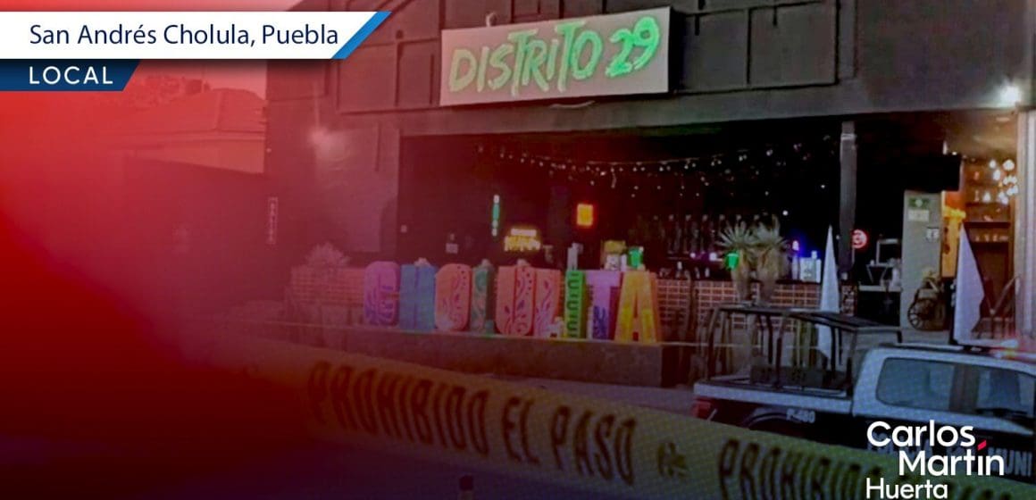 Riña en bar Distrito 29 deja un muerto y un herido