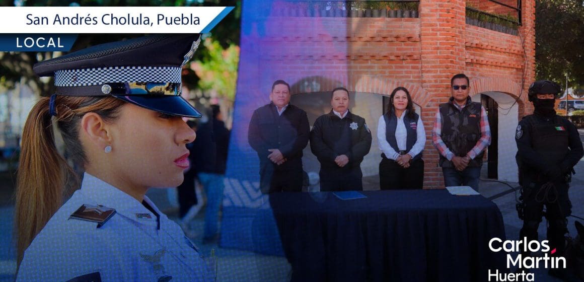 San Andrés Cholula implementa operativo integral de seguridad para Semana Santa 2025