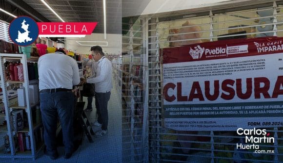 Portada Tiendas chinas en Puebla tendrán que comprobar legalidad de su mercancía para reabrir CMH Tiendas chinas en Puebla tendrán que comprobar legalidad de su mercancía para reabrir