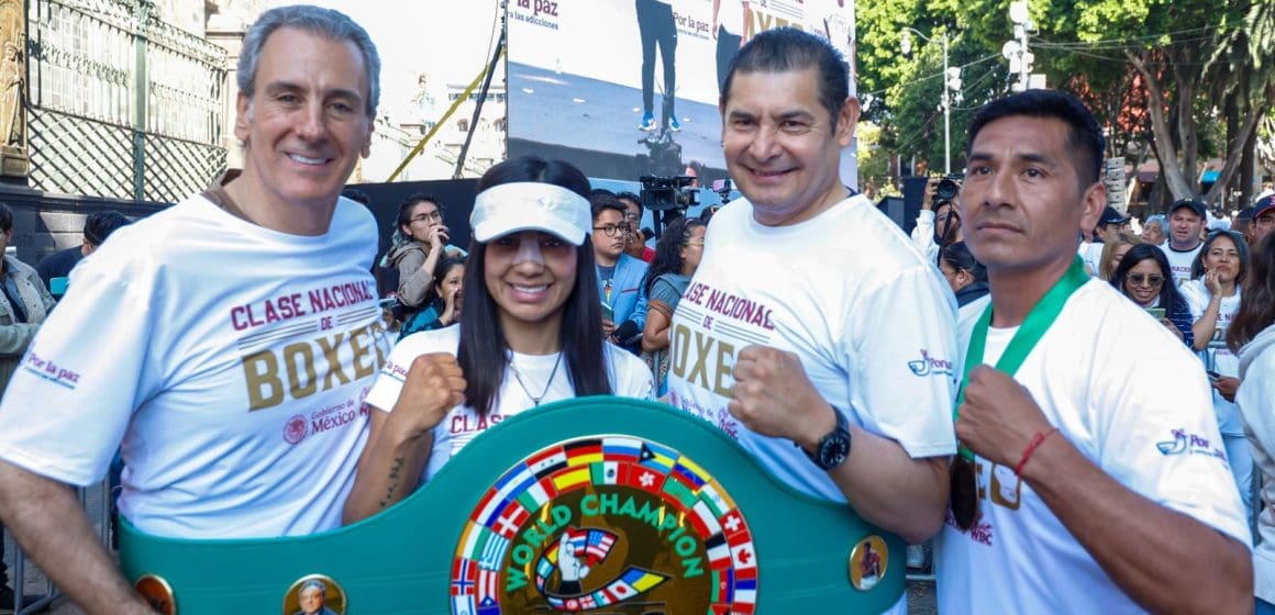 Puebla se une a la Clase Nacional de Boxeo para fomentar la paz y prevenir adicciones