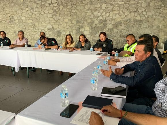 Autoridades coordinan acciones de seguridad para Viacrucis en Ignacio Romero Vargas