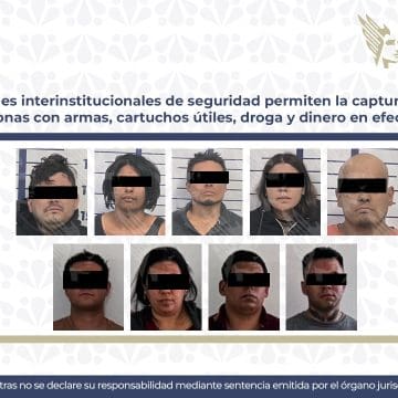 Operativo en Lomas de Angelópolis y Cuautlancingo deja nueve detenidos