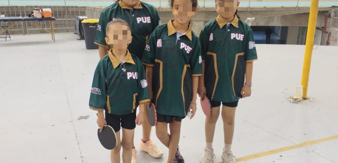 Destacada actuación de la Delegación Poblana en el Macrorregional de Tenis de Mesa