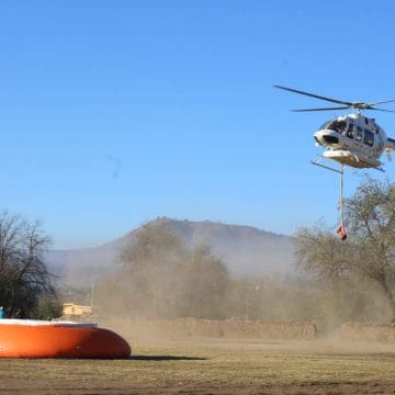 Combate inmediato y coordinado de incendios forestales en la zona Puebla-Tlaxcala