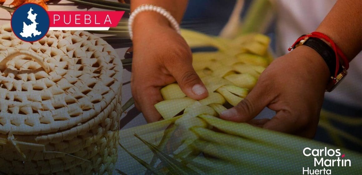 Tejido de palma: una tradición viva en Santa María Tonantzintla