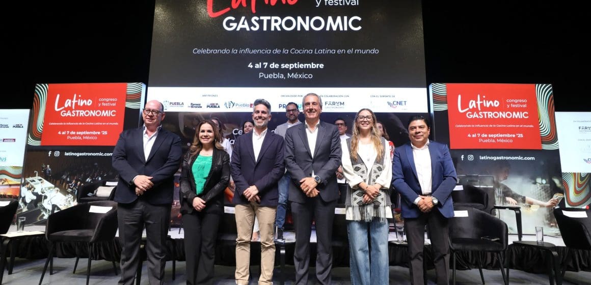 Puebla será sede del Latino Gastronomic 2025, el evento culinario más importante de América Latina