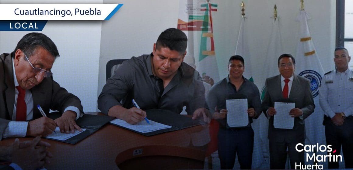 Cuautlancingo realiza inversión histórica en seguridad con apoyo del FORTAMUN