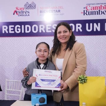“Niñas y Niños viven la experiencia de “Ser Regidores por un Día en San Andrés Cholula”