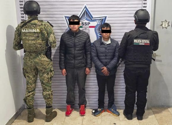 Detienen a presuntos implicados en robo y distribución ilegal de gas LP en Puebla