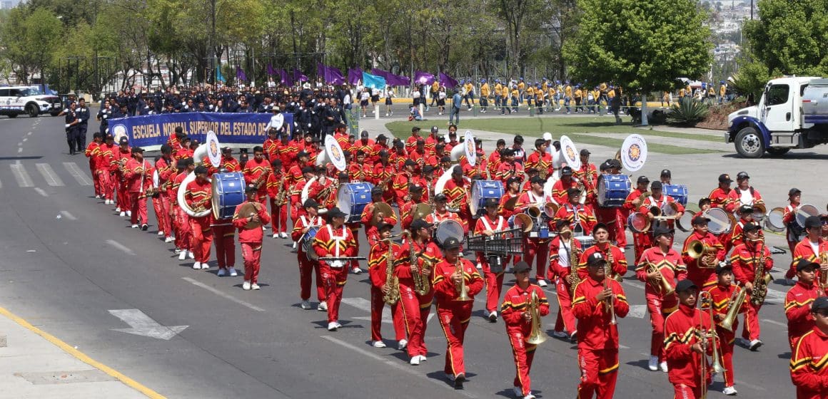 Alistan instituciones educativas de Puebla la conmemoración del 5 de Mayo