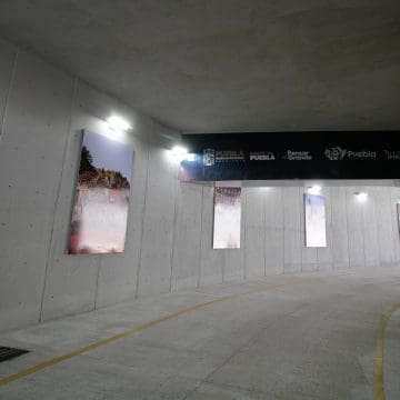 Inauguran paso deprimido en avenida Osa Mayor para mejorar la movilidad en Puebla