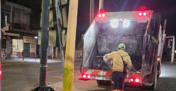 El servicio de limpia operará con normalidad durante los días festivos en San Pedro Cholula