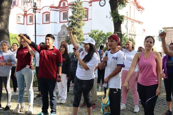 Deporte y unidad: San Pedro Cholula participa en clase nacional de boxeo