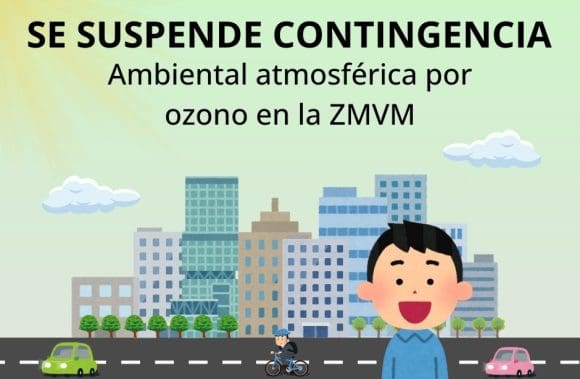 Suspenden contingencia ambiental en Valle de México 