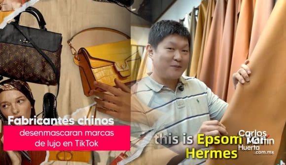 Fabricantes chinos revelan en TikTok  secretos de marcas de lujo ante altos aranceles