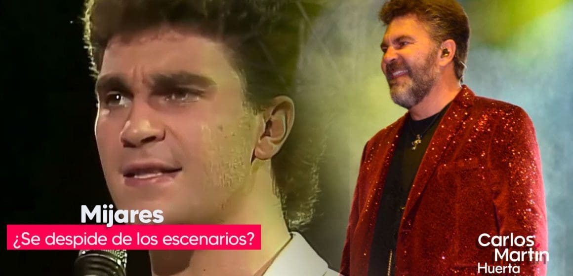 Manuel Mijares anuncia su retiro de los escenarios
