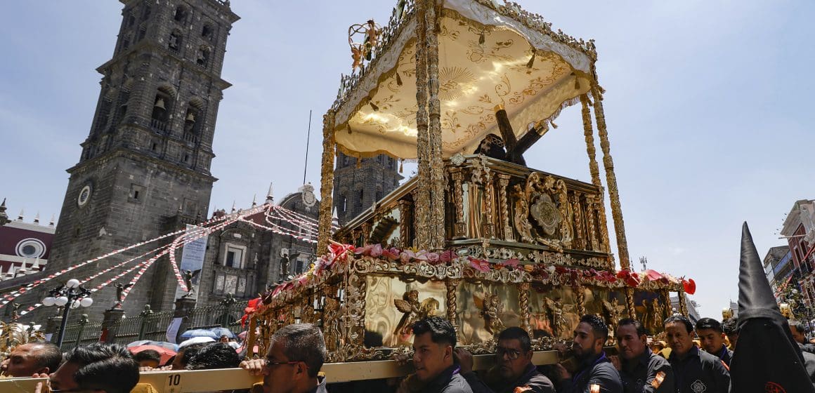 Arzobispo Sánchez Espinosa encabezará la procesión de Viernes Santo en Puebla; Armenta confirma asistencia