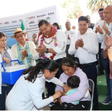Puebla da inicio a la Semana Nacional de Vacunación 2025