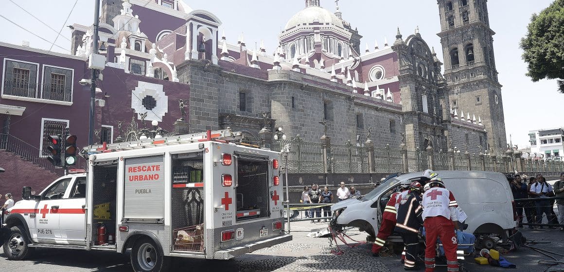 Simulacro Nacional 2025: Más de 9 mil evacuados en el Zócalo de Puebla