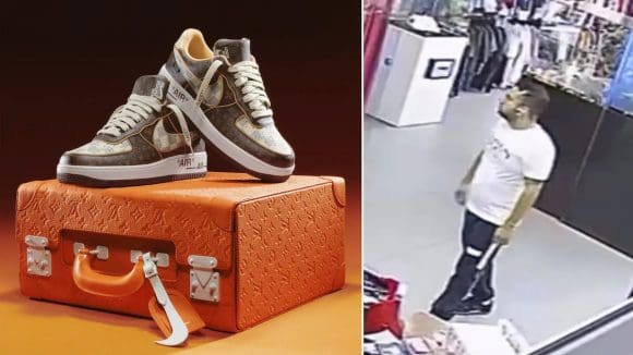 Tenis de colección fueron robados en tienda de Polanco