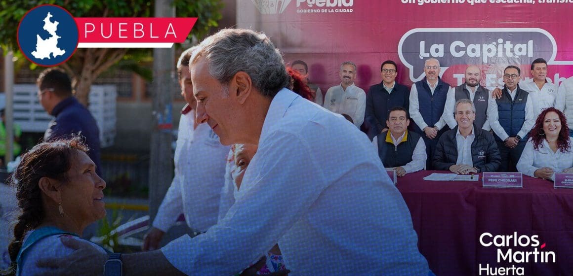 “La Capital Te Escucha”: Gobierno de la Ciudad lleva atención ciudadana a San Miguel Canoa