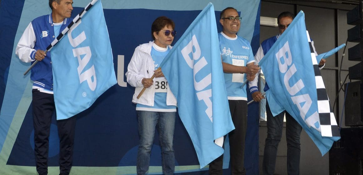 Celebra la BUAP carrera por el Día Internacional de la Enfermería
