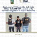 Esclarece la FGE homicidio de Policía Militar de la SEDENA ocurrido en la colonia Zaragoza de la ciudad de Puebla