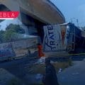 Accidente en el Periférico Ecológico: Tráiler cae desde puente y provoca cierre total