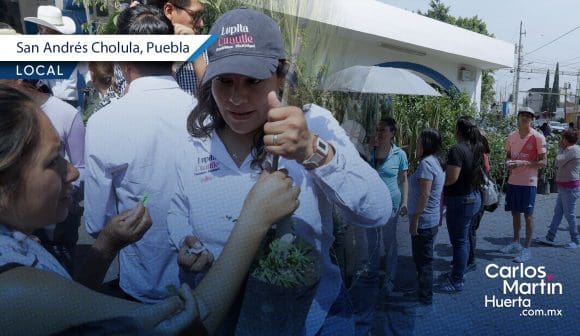 San Andrés Cholula impulsa conciencia ambiental con la campaña “Adopta un Árbol”