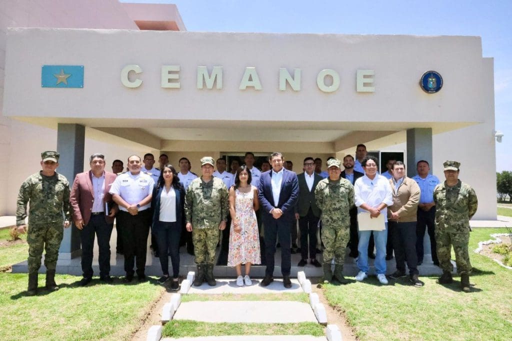 Puebla, Alejandro Armenta visita el CEMANOE