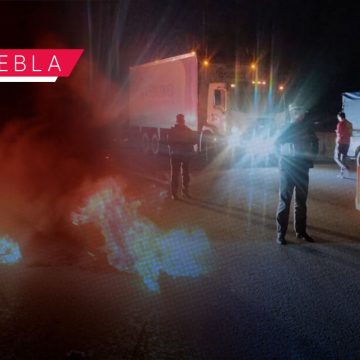 Así fue el caos en la autopista México-Puebla tras bloqueo de pobladores de Xoxtla
