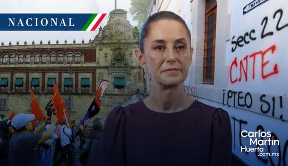 Sheinbaum rechaza reunirse con la CNTE; diálogo será con secretarios
