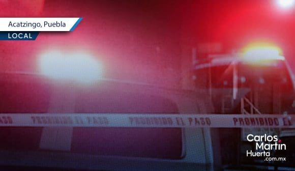 Hombre es asesinado de una puñalada en Acatzingo