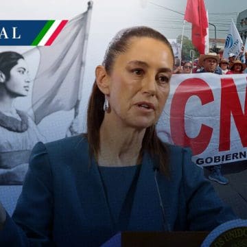 CNTE “plantean lo mismo que la derecha”: Sheinbaum