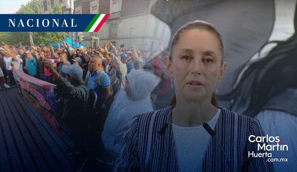 “Hay diálogo permanente con la CNTE”: Sheinbaum tras bloqueo en Palacio Nacional
