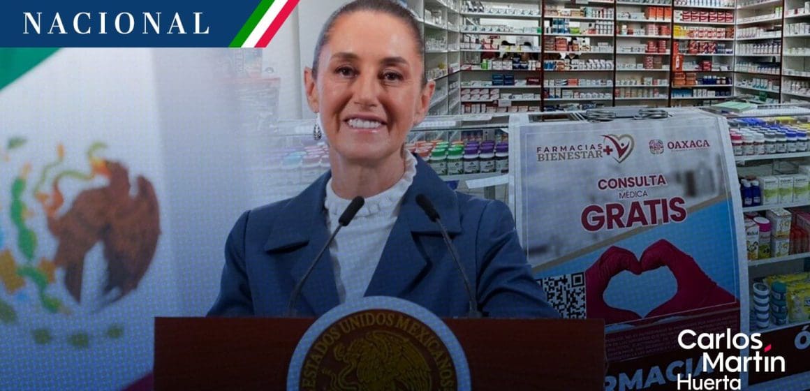 Sheinbaum anuncia instalación de Farmacias del Bienestar a partir de agosto  