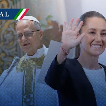 Sheinbaum felicita al Papa León XIV; descarta acudir a misa de inicio de pontificado