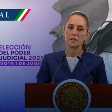 Sheinbaum llama a votar en la elección del Poder Judicial