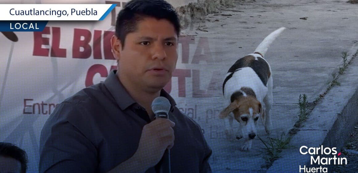 Cuautlancingo avanza en bienestar animal: Omar Muñoz anuncia centro micro regional