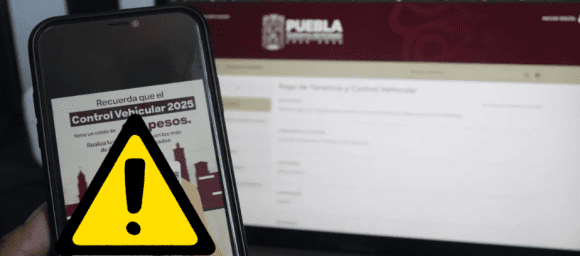 ¡No caigas en la estafa! Alerta Gobierno de Puebla sobre página clonada de control vehicular