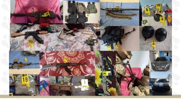 Operativo conjunto en Puebla: Desmantelan casa de seguridad de grupo delictivo