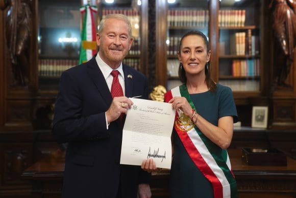México recibe al nuevo Embajador de EUA y refuerza relaciones diplomáticas