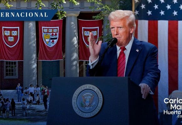 Gobierno de Trump prohíbe a Harvard matricular estudiantes extranjeros