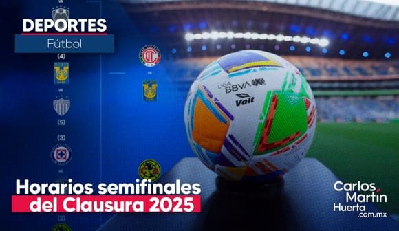 Definidos los horarios para semifinales del Clausura 2025