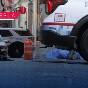 Indigente hallado sin vida en calles del Centro Histórico de Puebla