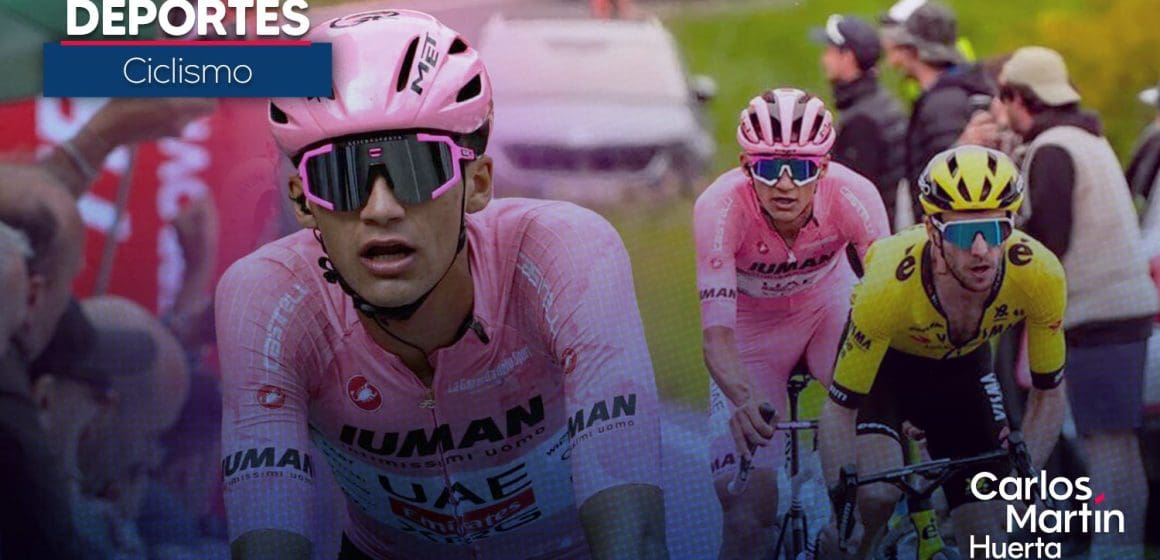 Isaac del Toro mantiene la ‘Maglia Rosa’ por novena jornada consecutiva en el Giro de Italia