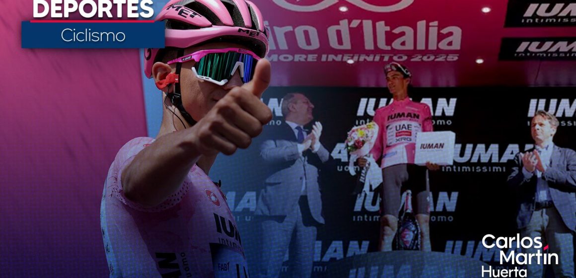 Isaac del Toro afianza el liderato del Giro de Italia tras la undécima etapa
