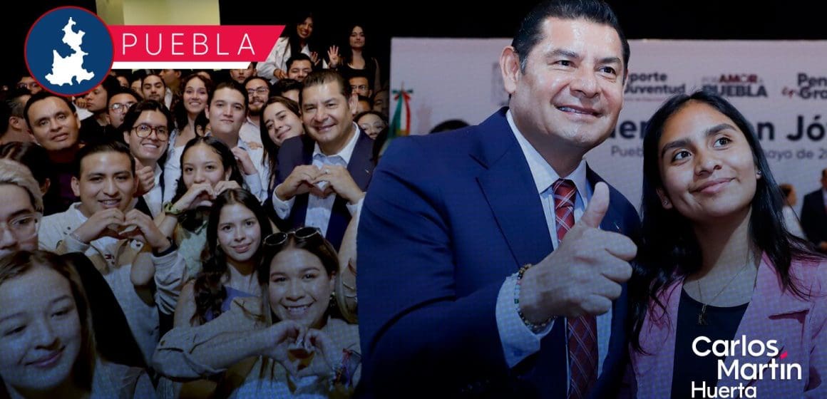 Jóvenes, el motor para la transformación de Puebla: Alejandro Armenta